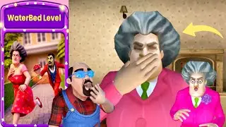 المدرسة الشريرة وحبيبها عيد الحب | Scary Teacher 3D New Update New Level Water Bed Level 