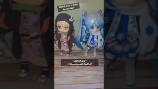 MY $4,000 NENDOROID DOLL COLLECTION & SMART DOLL #shorts #anime #nendoroid #bjd #collection