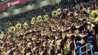 12-30-2025 The USC Trojan Marching Band play a short 