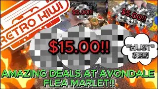 AVONDALE FLEA MARKET! = Highlights OF MY DAY OUT RETRO HUNTING! #gaming #games #retro #gamer #90s