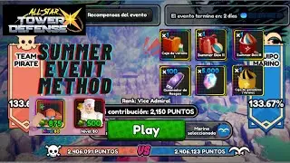 ALL STAR TOWER DEFENSE X Metodo AFK Summer Event 🏝 ULTIMO DIA❗❗