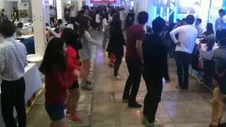 Gangnam Style Dancing at COEX Education Fair