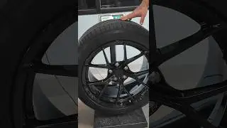This Simple Mod Drops Serious Weight Off a Tesla 💨 #tesla #atomicwheels #models #awzz #atomic