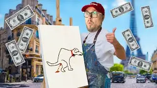 Tvingar Folk Att Köpa Mina Dåliga Målningar