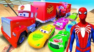 GTA V Epic New Stunt Race For Car Racing Challenge by Trevor and Shark#75