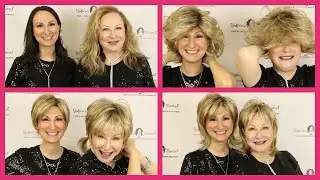 Ro and Dani Wear and Style the Same Medium Length Wig (Official Godiva's Secret Wigs Video)