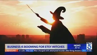 Business is booming on Etsy &ndash; for witches