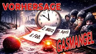 Vorhersage: Gasmangellage - wann kommt sie, wann endet sie?