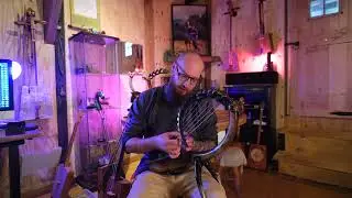 A Demonstration of Mongolian Throat Singing - with Altai Harp