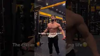 The craziest chest pump of my life😳 #chestday #chestworkout #chestpump