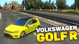 ОБЗОР МОДА - VOLKSWAGEN GOLF R! - Euro Truck Simulator 2