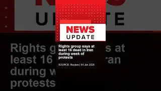 BREAKING: Rights group says at least 16 dead in Iran during week of protests