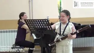 Fagottino and bassoon class-Konstantina Todorova Varna NMS