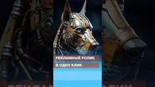 Рекламный ролик в один клик🎬 #нейросети #chatgpt #midjourney #ии #ai #рекламныйролик #реклама