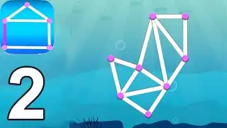 One line only : dot to dot Red Levels 21 -  41 Gameplay Walkthrough Video (iOS Android)