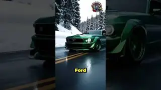 Ford Mustang Widebody 1969 года: режим дрифта по снегу включен 🏎️💨