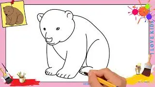 Dessin ours 4 FACILE - Comment dessiner un ours FACILEMENT etape par etape
