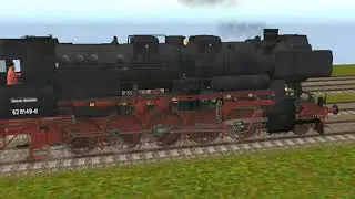German BR52.80 vs German BR50 Racing Trainz