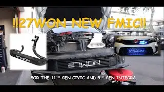 !!27WON NEW FMIC!! Open box and install #27WON #fmic #11thgencivic