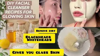 Homemade Cleanser|| Remove Dirt Blackheads Whiteheads and Gives you a Glass Skin#youtube#viralvideo 