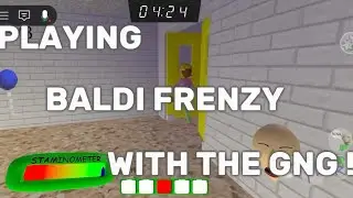 BALDI FRENZY (BETA) FUNNY MOMENTS..
