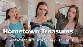 Em's Hometown Treasures ✨ Antique & Vintage Accessories Try-On Haul | Valentine&rsquo;s Gift Inspiration