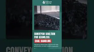 Built to move mountains. Conveyor solution for seamless coal handling 💁&zwj;♀️💁&zwj;♂️#seamlesscoalhandling