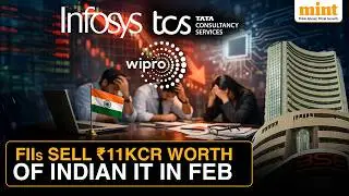 FIIs Dumping Indian IT Stocks; Intense Selling Pressure Seen In February; Will The Fall Continue?