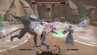 ESO Duo Boss Battle with Akumjhargo and Zav'i in Elsweyr