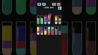 Water Color Sort Level 1078 Walkthrough Solution iOS/Android