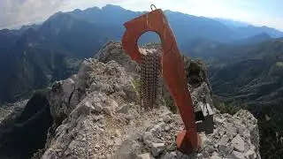 monte Tuglia - Forni Avoltri (UD) - tratto finale attrezzato - 06/08/2022