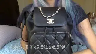Chanel Business Affinity Backpack Overview