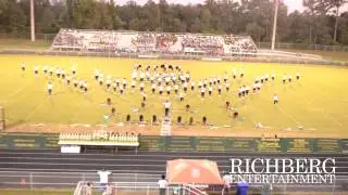 Hoke County High School at Pine Forrest Band Competition 6 2014