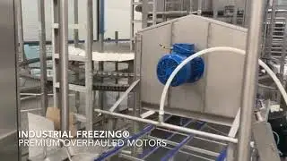 Industrial Freezing&reg; PREMIUM Overhauled Motors for Frigoscandia GCM7 Spiral Freezer