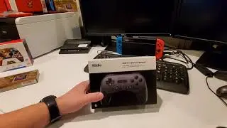 8Bitdo SN30 Pro+ Switch Pro Controller Unboxing initial review