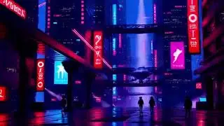 Escape to a rainy cyberpunk city 🌆 Lofi Hip Hop - Lofi Music [ Study/Relax ]