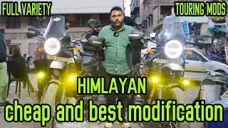Royal Enfield Himalayan BS6 modification 2022 | Best Modification on My Himalayan bs6 |