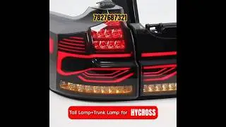 Hycross 2026 Tail Lamp Upgrade | Innova Hycross Connected Tail Light