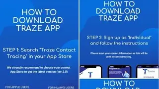 PAANO MAG DOWNLOAD AT REGISTER SA TRAZE CONTACT TRACING APP | SIMPLE AND DETAILED |