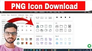 Best PNG Icon Images Download || Make PNG Icon using Icon8  Online Tool (HINDI