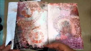 Mixed Media Art Journal Page #39
