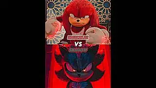 Knuckles vs Shadow #vsbattle #fyp #sonic3 #shadow #knuckles