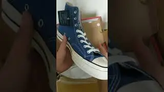 Unboxing: Converse Chuck Taylor All Star 1970s True Navy Hi Top