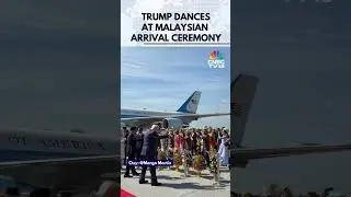 WATCH: President Trump Dances With Performers at Malaysian Arrival Ceremony | Anwar Ibrahim | N18G