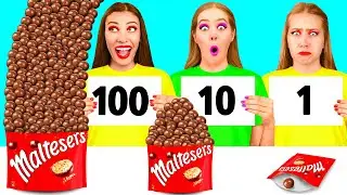 100 Schichten Nahrung Challenge | Streichkriege von ChallengeTeen