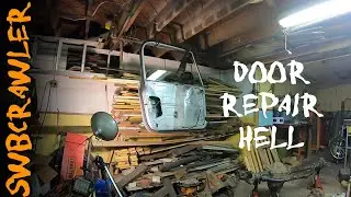 Jeep Door Repair Hell - TJ Door Latch Repair And Door Disassembly