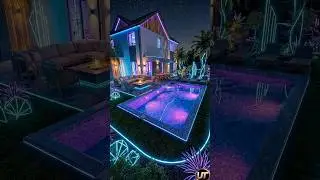 Watch me build an entire house🏗️ with pool #shorts