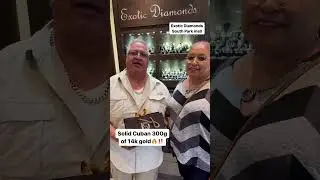 14k Gold Cuban Link Chain! 🔥💎| Unveiling 300g of Pure Elegance | #viral #yshorts #gold #14k #jewelry