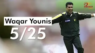 Waqar Younis 5/25 vs South Africa 1993 | The King of Reverse Swing | Durban Thriller Highlights