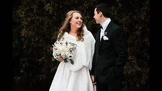 Taylor + Alex's Winter Wedding at Fox Meadows in Medina, Ohio and the Blair Center in Westfield